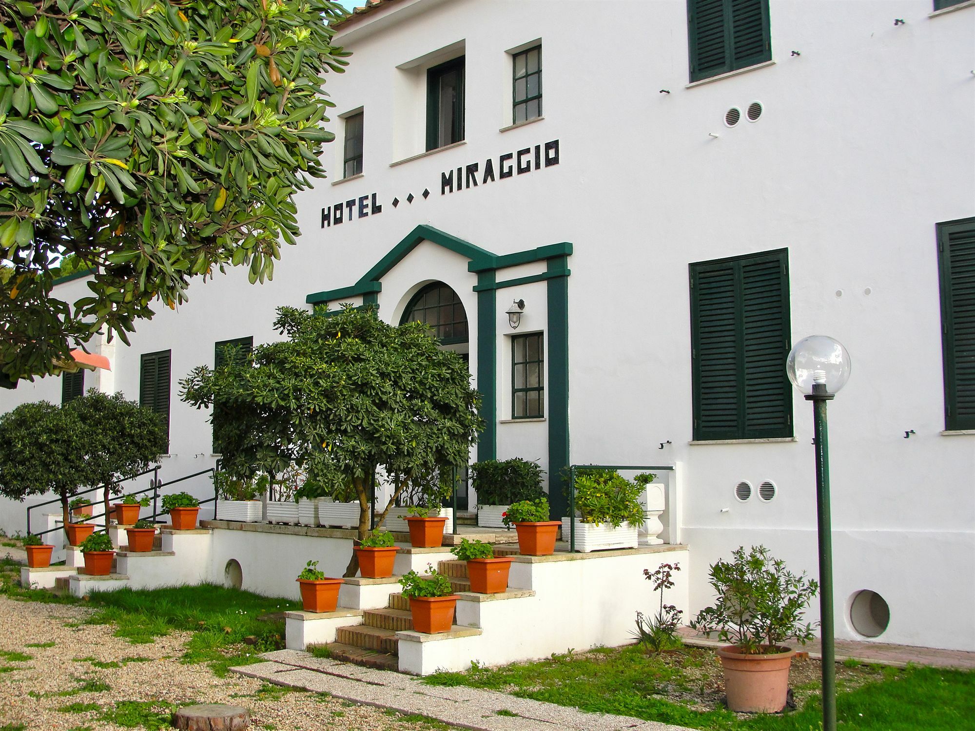 Hotel Il Miraggio Fregenae Exterior foto